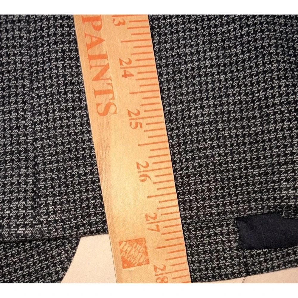 Bonobos Jetsetter Italian Knit Blazer 36R Slim Fit Gray Black Micro Houndstooth